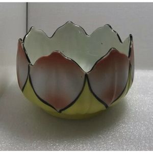 Vintage Tulip Shaped Bowl Made In Japan
